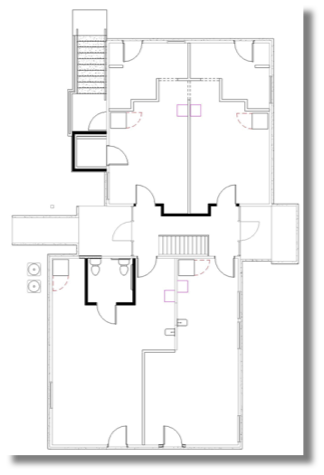 Lenexa Daycare-main level plan